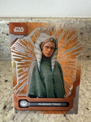 2024 Topps Star Wars High Tek Ahsoka Tano /25 Orange Hyperspace Alpha /25