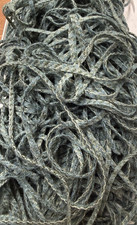 Greenish Blue Texture -Cut Size 4 100 Wool Fabric for Rug Hooking