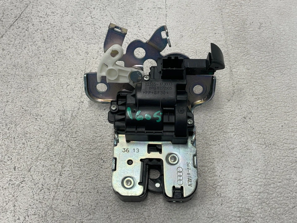 12 13 14 15 Audi S7 puerta trasera maletero escotilla bloqueo pestillo actuador 1605 OEM Foto 3 de 4