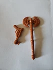 1990 Vintage TMNT Panda Khan Teenage Mutant Ninja Turtles Weapons Accessories