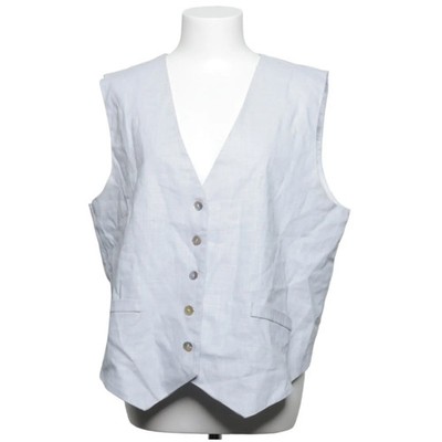 Kaiia, Anzugweste, Größe: 44, Blau, Baumwolle/Polyester, Einfarbig, Damen #rF4