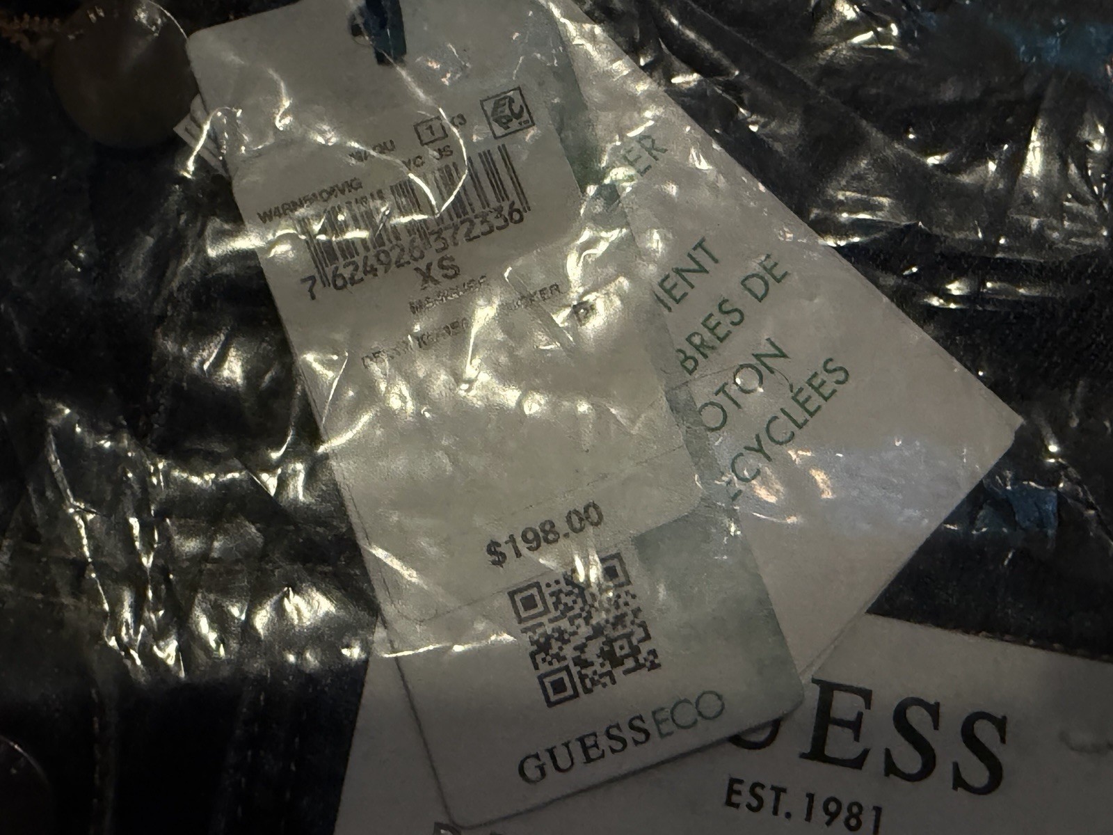 GUESS Women's Delya Korean Trucker XS Brand New! *SOLD OUT EVERYWHERE* image 5