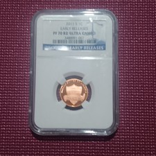 2011 S 1C Lincoln Shield Penny NGC PF70 RD Ultra Cameo-Early Releases