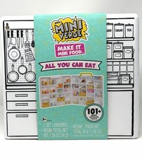 MGA's Mini Verse Make It Mini Food ALL YOU CAN EAT Collection 101 Pieces Sealed