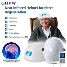 1070nm PBM Brain Helmet for Parkinson Memory Loss Infrared Light Therapy Device