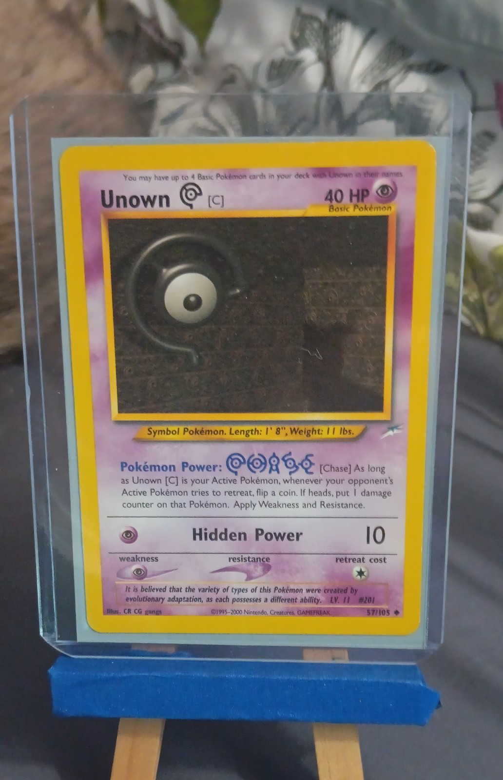 Unown [C] 57/105 Neo Destiny Regular