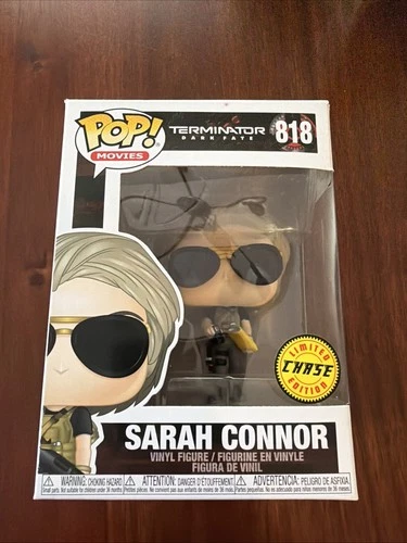 Funko Pop! Movies: Terminator: Dark Fate - Sarah Connor #818 (Chase Variant)
