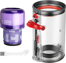 Upgraded V11 V15 Vacuum Filter  Dust Bin Canister Replacement Parts for Dyson V