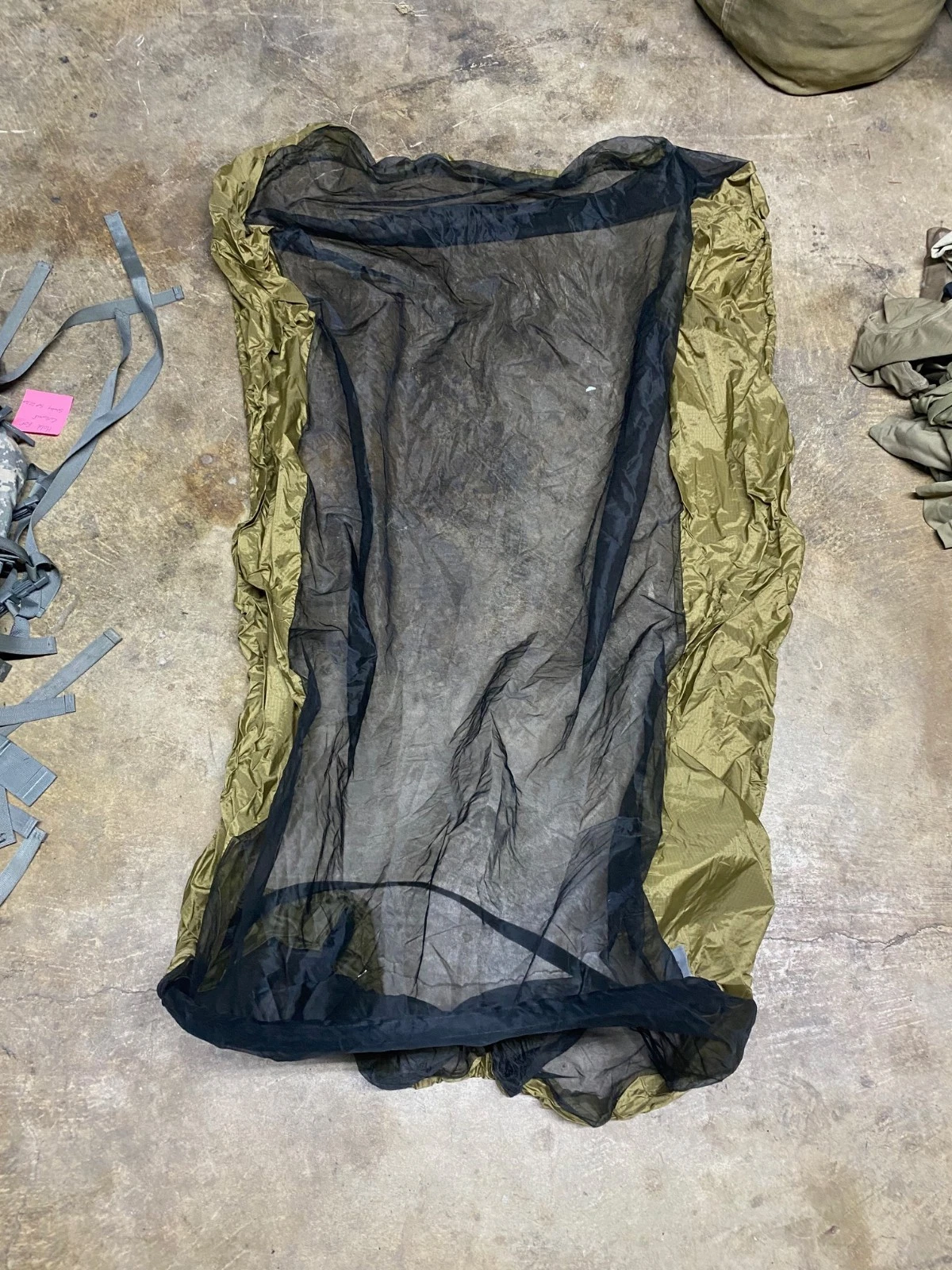 Kelty VariCom NO FLY ZONE Mesh Sleeping Bag Cover Bug Net Coyote