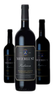 3 x Meerlust Wine Estate Rubicon   2022