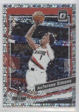 2023-24 Panini Donruss Optic Fast Break Holo Prizm Anfernee Simons #153 0w8