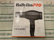 BaBylissPRO Porcelain Ceramic 2800 Dryer, Black