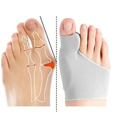 2Pcs Toe Separator Hallux Valgus Bunion Corrector Orthotics Feet Bone Thumb