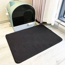 Large Cat Litter Mat Waterproof Double Layer Non Slip Litter Box Tray Pad Washab