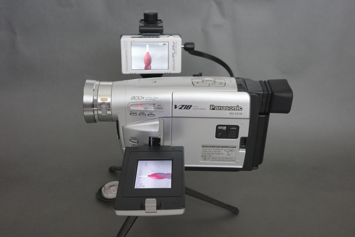 PANASONIC NV-VZ18 camcorder VHS C analogue video camera TAPE OR