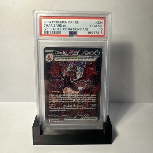 Pokémon TCG Paldean Fates Charizard EX Card 234/091 PSA 10 SIR 2024 GEM MT