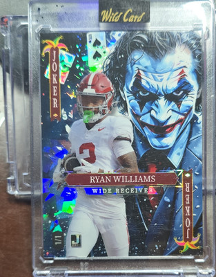 Wild Card 2025 Jokers Wild Ryan Williams Rookie Parallel/Variety SDJWM-RWn02