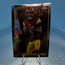 Topps Chrome 2024 Future Stars Jayden Daniels #FS-14 Washington Commanders Card