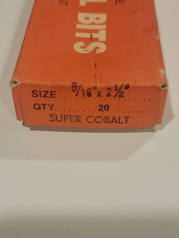 Full Box ETM Israel Super Cobalt HSS Square Lathe Cutter Tool Bit 5/16" x 2-1/2" - Image 2 of 4