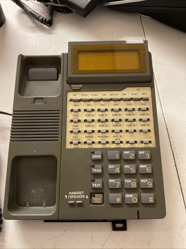 Iwatsu Omega-Phone Adix 12 Button Multi-Line Phone IX-12KTD-2 ECS - Picture 3 of 6
