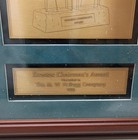 Kellogg Company Dresser Chairman’s Award Framed Plaque 1996 — photo 4
