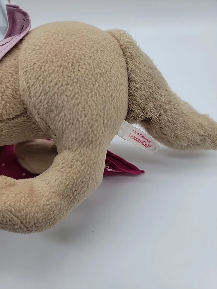 Boneca American Girl Sandy Kailey's Pet Golden Retriever Poseable Dog com 2 Bandanas - Imagem 3 de 4