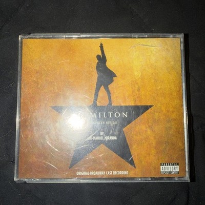 Hamilton Original Broadway Cast Recording Musical Theater 2-Disc (CD, 2015)