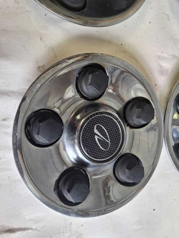 (4) 2000-2002 Oldsmobile Intrigue SET of 4 OEM Center Caps 9593499 - Image 3 of 4