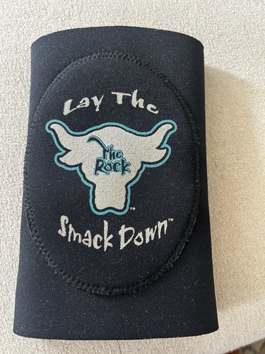 WWE THE ROCK LAY THE SMACK DOWN ELBOW PAD OFFICIAL DWAYNE JOHNSON BRAHMA BULL