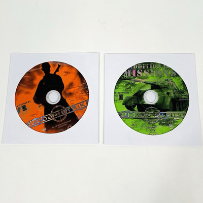 Sudden Strike and Additional Missions PC CD-ROM Windows Game Discs Only