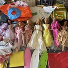 Vintage 1966-70s BARBIE DOLLS Lot (7) & Accessories-Clothes Philippines Taiwan
