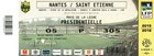 Billet/ticket match FC Nantes/Saint Etienne ASSE J20 9 Janvier 2016