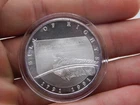 ONE TROY OUNCE .999 FINE SILVER CONSTITUTION OF INDEPENDENCE COMMERITIVE ROUND