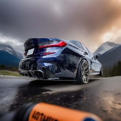 Rear Diffuser Gloss Black For 2019-2022 BMW 3 Series 330i M340i G20 M Sport 