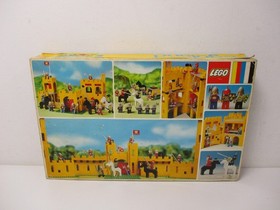 (AH 4) LEGO 375 Yellow Knights' Castle with original packaging and instructions