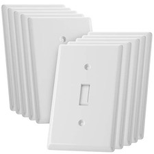 Bates- Light Switch Cover, Switch Plate Covers, Pack of 10, Single Light