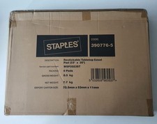 Flip Chart Pads – Desk / Tabletop 20x23” – 6 Pack, 20 Sheets, Lined & Grid