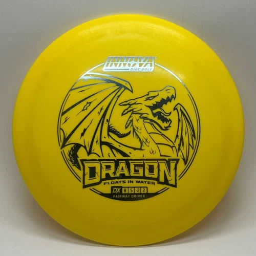 Innova Dragon Disc Golf Fairway Distance Driver (Yellow) 158 grams WATER FLOATER