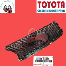 GENUINE LEXUS IS200t IS250 IS350 FRONT UPPER F-SPORT RADIATOR GRILLE 53112-53061