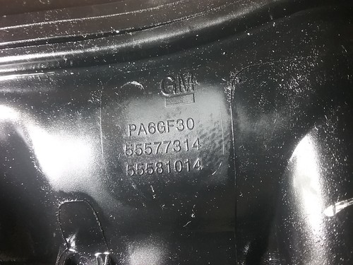 Chevy Cruze 55581014 2012-2016 1,4 L turbo soporte plástico roto mira fotos - Imagen 7 de 12