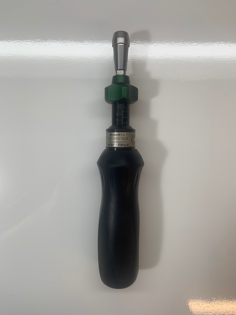 Mountz Adjustable Micro Torque Screwdriver 1/4