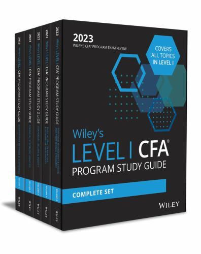 Wiley's Level I CFA Program Study Guide 2023: Complete Set-image