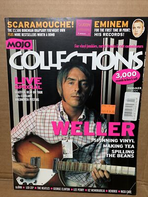 2001 SUMMER MOJO COLLECTIONS Mag PAUL WELLER EMINEM BJORK U2 BEATLES Nick Cave
