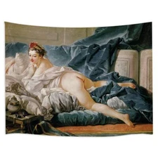 Medieval Artist Style Naked Lady Painting Wall Art Poster WITHOUT FRAME 36x24in