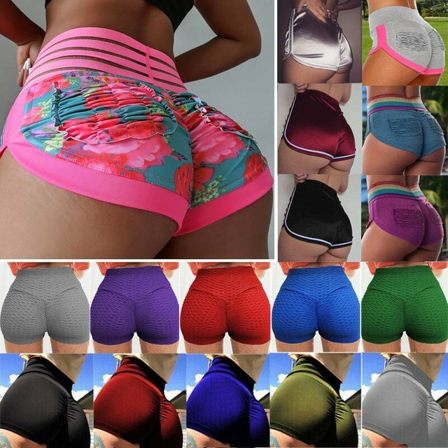 compression yoga shorts