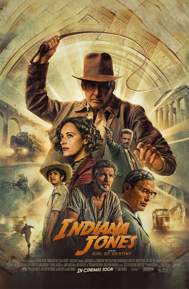Print Promo Poster "Indiana Jones and the Dial of Destiny" 2023 Film Wall Decor | eBay