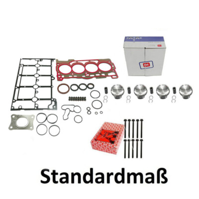 4x Kolben Standard Ø74,51mm+Dichtsatz für VW 1.5 TSI EA211 DFY 130050060200 05E1