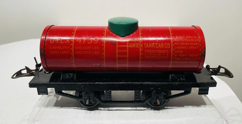 Hornby Tank Car / American-Type / O Ga. with Black Frame (1936) - Image 2 of 4