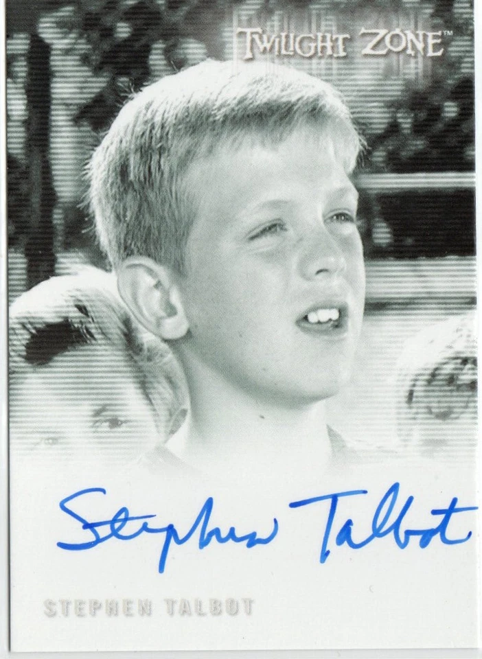 Twilight Zone Rod Serling Ed. 2019 Auto A-159 Stephen Talbot as Howie Gutliff - Image 2 of 2