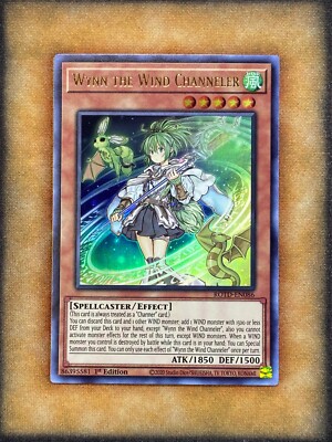 Yugioh Wynn the Wind Channeler ROTD-EN086 Ultra Rare 1st Ed NM